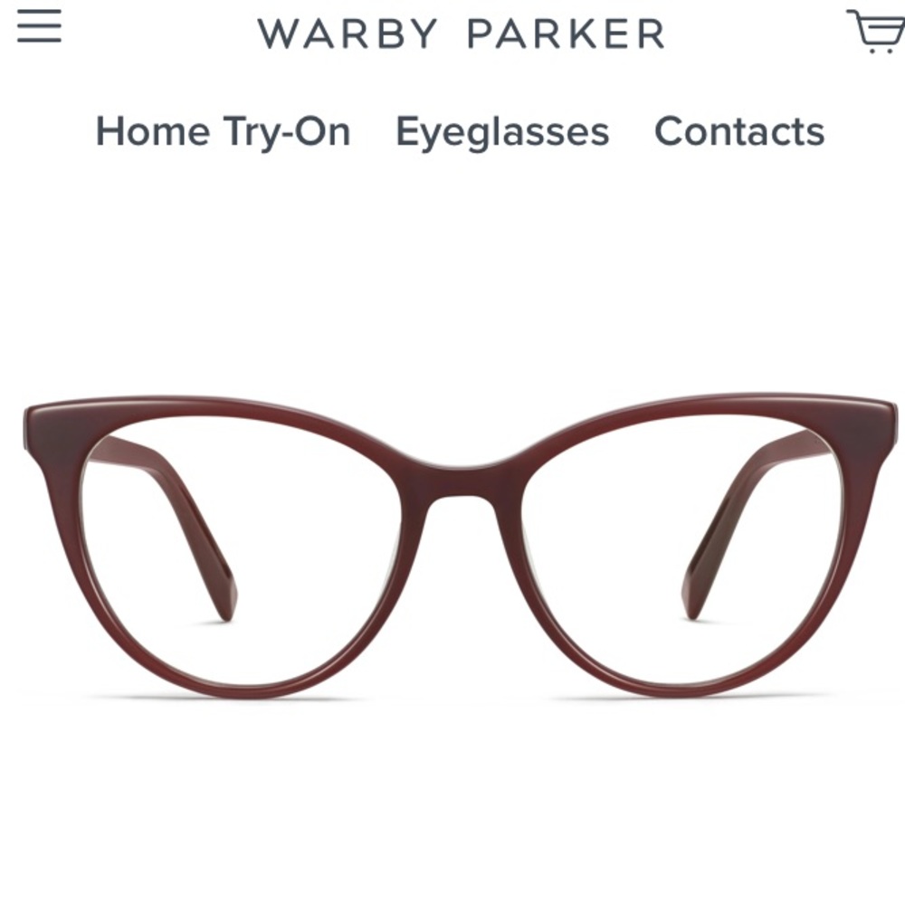 Warby Parker russet red frames ! Work 1-2 times